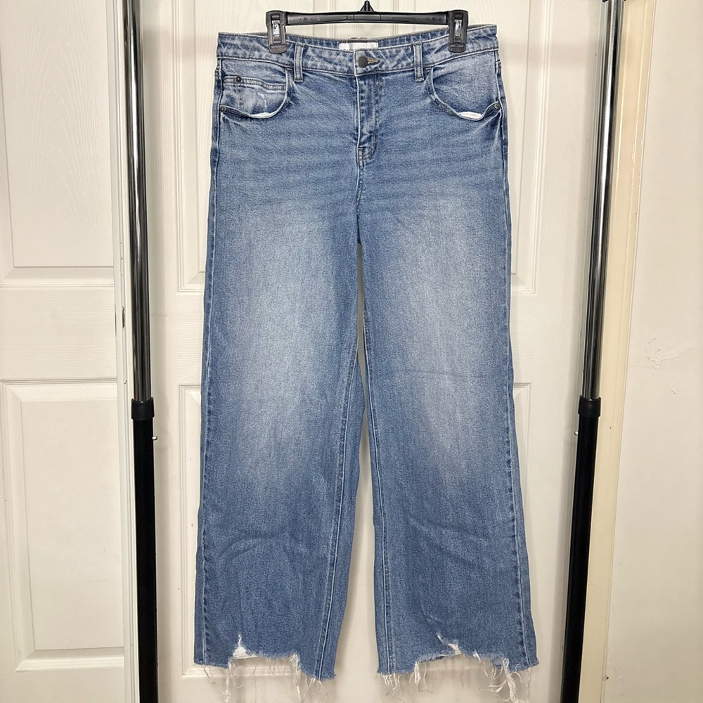 Fashion Nova Baggy Jeans - Medium Wash